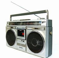 Image result for Old School Boombox 80s