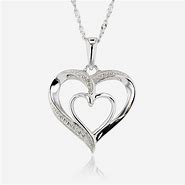 Image result for Sterling Silver Heart Necklace