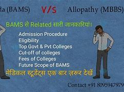 Image result for MBBS vs Bams