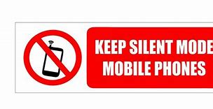 Image result for Cell Phone Silent Sign