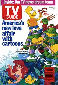 Image result for Cartoon TV Guide Cover
