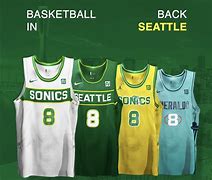 Image result for Seattle NBA Team Concept