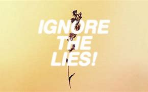 Image result for Just Ignore the Lies