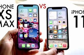 Image result for iPhone 11 Black vs XS Max