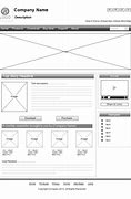 Image result for Wireframe Web Page Templates