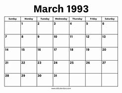 Image result for March 1993
