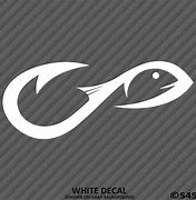 Image result for Fish Hook Silhouette Decals
