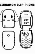 Image result for Flip Phone Sanrio Cardboard