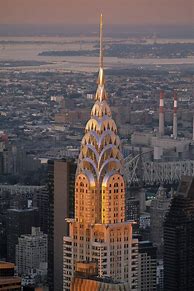 Image result for Chrysler Building Art Deco