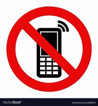 Image result for Mobile Phone Prohibition Symbol