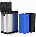 Image result for Dual Compartment Trash Can