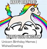 Image result for Best Birthday Meme Unicorn