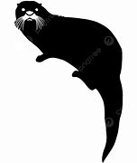 Image result for Sea Otter Silhouette