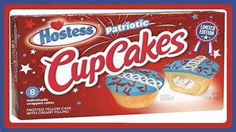 Image result for Hostess Patriotic Cupcakes