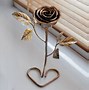 Image result for Metal Rose Sculpture