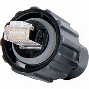 Image result for Cat5 Strain Relief Connector