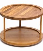 Image result for Wooden Lazy Susan Turntable