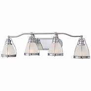 Image result for bath four lighting fixtures chrome