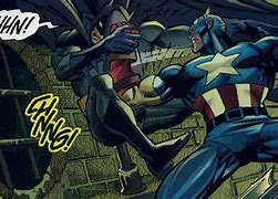 Image result for Batman Beats Captain America