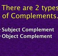 Image result for Object Complement