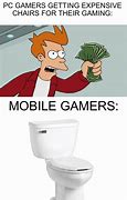Image result for Gamer Chair Toilet Meme