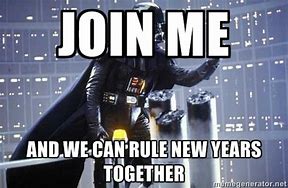 Image result for Happy New Year Star Wars Meme