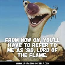 Image result for Sid the Sloth Questions