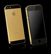 Image result for Gold iPhone 5S with Black