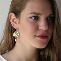 Image result for DIY Bridal Earrings