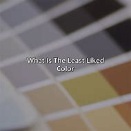 Image result for What Is the World's Least Liked Color
