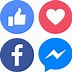 Image result for Facebook Like Icon Vector