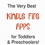 Image result for Best Kids Apps for Kindle Fire