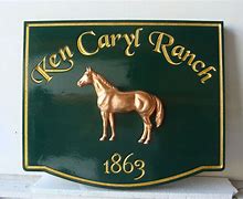 Image result for Horse Ranch Signs
