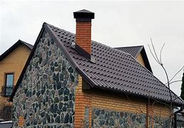 Image result for Timber Wood Exterior Chimney with Cricket