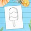 Image result for Popsicle Craft Template