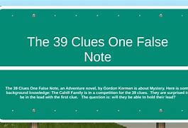 Image result for One False Note