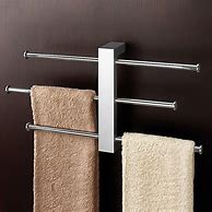 Image result for Brass and Chrome Towel Rack