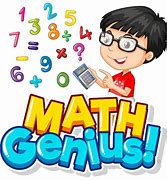Image result for Math Genius Kids Clip Art