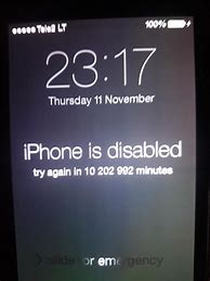 Image result for iPhone Got Disabled