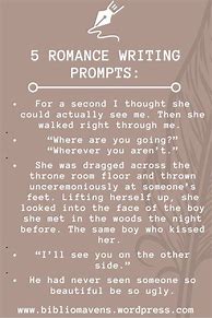 Image result for Romantic Writing Prompts