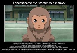 Image result for Longest Anime Name Meme