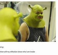 Image result for Nobody Asked Shrek Meme