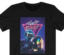 Image result for Girl Wearing Daft Punk Shirt