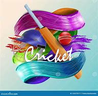 Image result for Cricket Illustration Blue Background