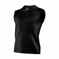 Image result for Black Sleeveless T-Shirt