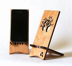 Image result for Wooden iPhone Holder