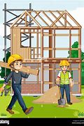 Image result for Construction. House Simple Drawings Cartoon