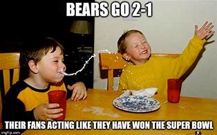 Image result for Bears Fan Meme