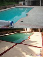 Image result for Texture Knockdown around Pool