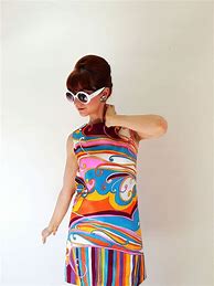 Image result for 1960 Fashion Mod Dress